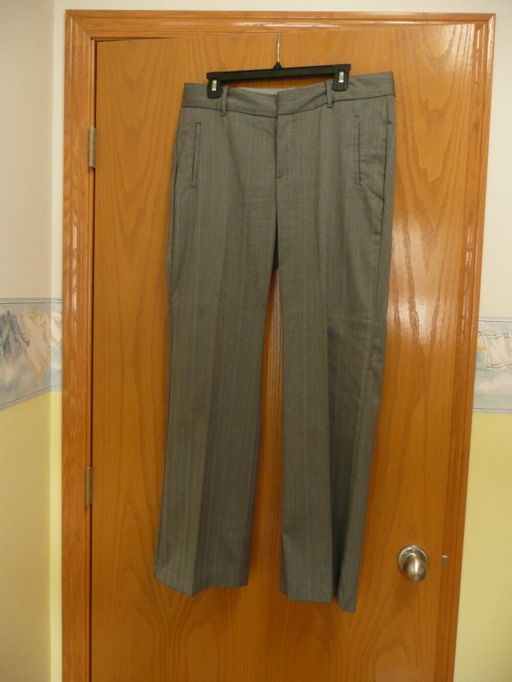 Ladies Gray Docker Pants